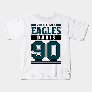 Philadelphia Eagles Davis 90 American Football Edition 3 Kids T-Shirt